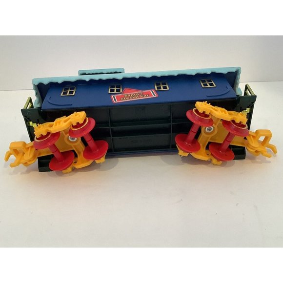 Vintage North Pole Christmas Express Station Train Caboose Special Car Toy State - Picture 6 of 7